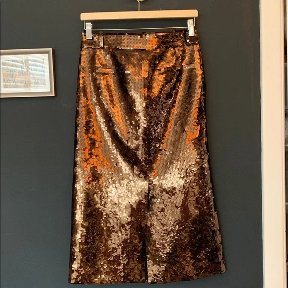 Tibi sequins trouser skirt - Picture 6 of 10